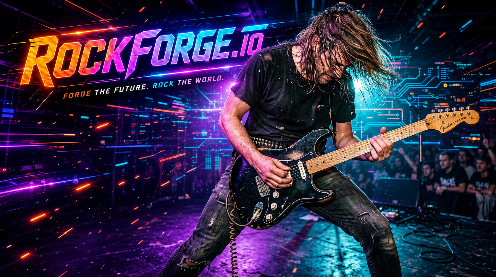 RockForge.io — Forge the Future. Rock the World.